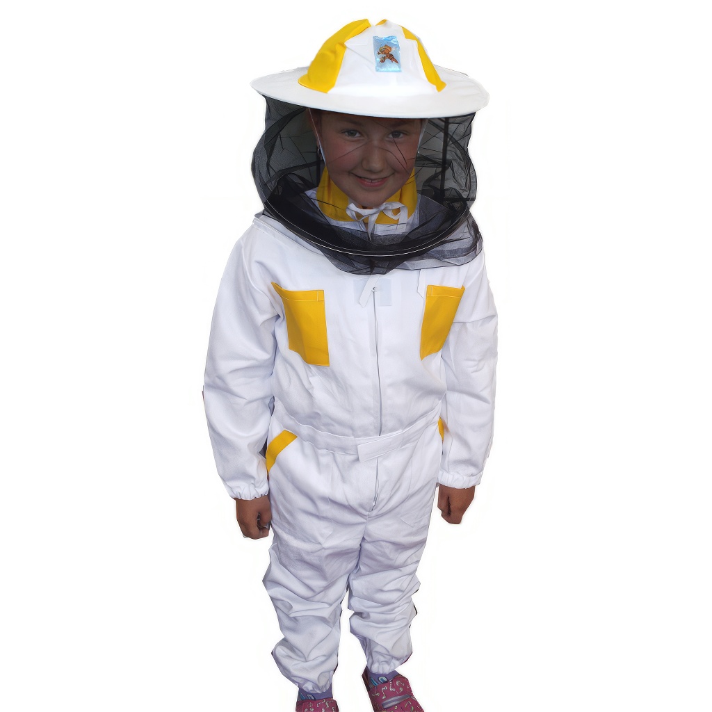 Combinaison d'apiculture pour enfant, taille: 104-164